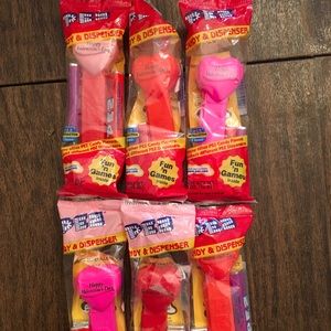 PEZ Happy Valentine’s Day Heart Shaped Dispensers